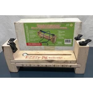 EZzzy Jig Bracelet Maker Adjustable Wood Paracord Friendship 6” - 12” Pepperell